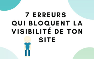 7 erreurs de débutant que tu as commises quand tu as mis ton site web en ligne