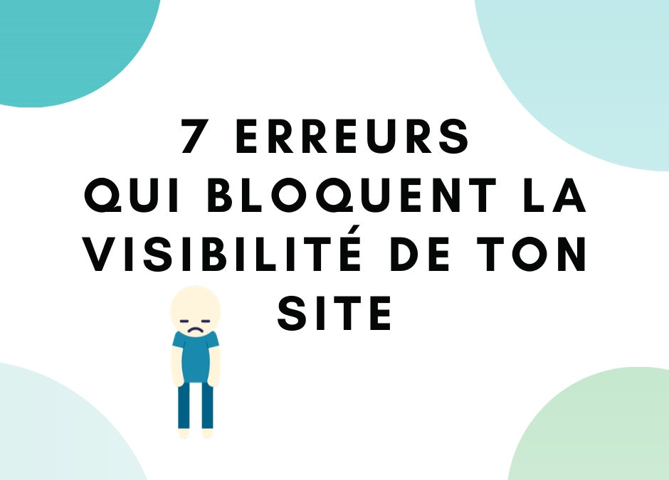 7 erreurs de débutant que tu as commises quand tu as mis ton site web en ligne