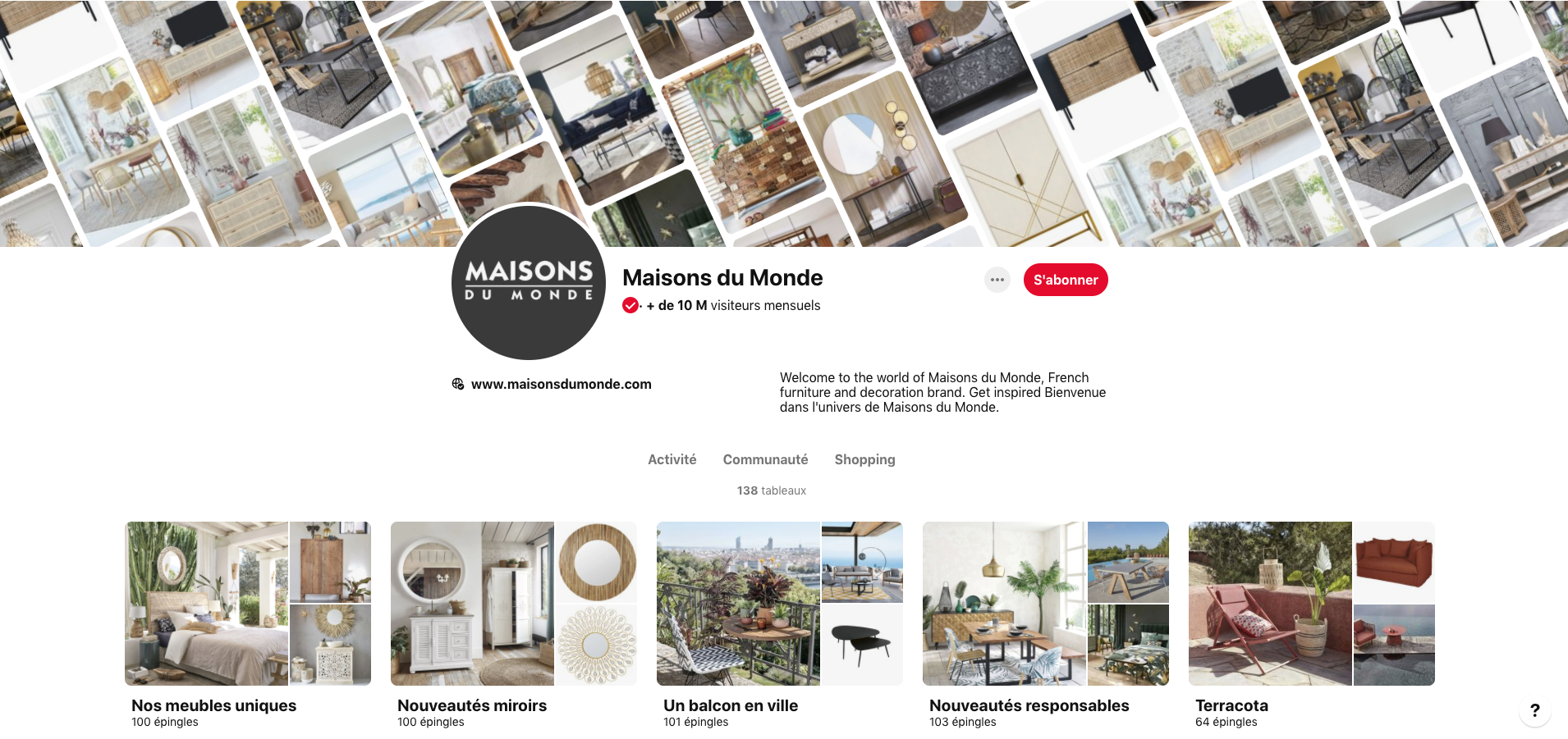 Quel intérêt d'utiliser pinterest dans sa strategie de contenu