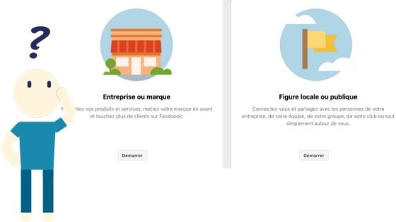 Déterminer la catégorie de sa page Facebook Entreprise